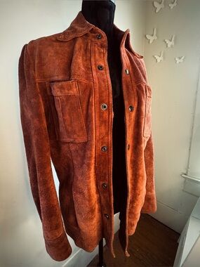 Vintage Men’s International Collection Suede Jacket EUC
